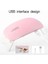 USB Şarjlı Mini Tırnak Oje Kurutma Makinesi 6 Watt Uv LED Jel Bazlı Cila Kürleme Işığı 4