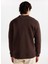 Bisiklet Yaka Kahve Erkek Sweatshırt M5WM-SWT1503 5