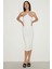 Carıbbean Bodycon Beyaz Elbise 1