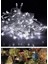 100 Ledli 8 Fonksiyonlu 10 Metre LED Aydınlatma Dekor Ası (Beyaz) 8