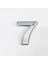 Cemax 7 Rakamı 3,75 cm Krom Yapışkanlı 1