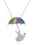 925 Ayar Gümüş Doğan Bebek Gümüş Kolye T6203 (800800) 1