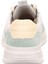Beyaz-Yeşil Kadın Süet Sneaker 2-000240 5