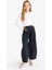 Kız Çocuk Baggy Fit Charm Detaylı Geniş Paça Gabardin Pantolon G3250A825WN 1