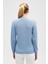 Zoey Mini Kabartma Örgülü Triko Hırka - Açık Mavi 7