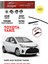Toyota Yaris Hybrid Ön Muz Silecek 1.0 1,33 1,4 1,5 Motor (2012-2020) 1