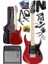 DE-150RD-50AMP Maple Klavye Hh Yüksek Kaliteli 50W Amfili Elektro Gitar Seti 2