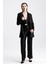 Payetli Yelekli Kadınabiye Takım - Şık Blazer Ceket, Yelek ve Pantolon Siyah 1