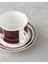 Feline New Bone China 4 Parça 2 Kişilik Çay Fincanı Takımı 230 ml Kahverengi 4