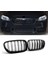 2015 Bmw F10 M5 Çift Çizgi Panjur Seti Her Tampona Uyar Piano Black 1