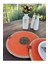 Tekstil 2'li Set Turuncu Amerikan Servis-Leke Tutmaz Natural 33 cm 3
