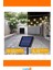 Güneş Enerjili 8 Fonksiyonlu 7 Metre 30 Yıldız LED Aydınlatma 3