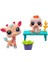 Bumblebee Littlest Pet Shop Minişler 2li Paket S2 Zürafa ve Tembel Hayvan 00586 2