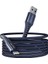 C65 Mfı Lightning To Usb-A 12W Örgülü Hızlı Şarj ve Data Kablosu 3m Navy 1