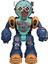 Bfs Işıklı ve Müzikli Şeffaf Renkli Robot 2
