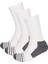 3 lü Paket Shaftless Golf Soket Çorap Beyaz/Beyaz/Beyaz 7