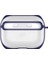 Apple Airpods Pro 1. Nesil Uyumlu Buzlu Transparan Renkli Çizgili Kılıf Bumper Koruma Kabı Hybrid 1