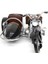 Dekoratif Metal Motosiklet Sepetli 1