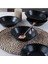 Hitit Mat Siyah Yemek Tabağı 18 cm 6 Adet 1