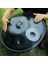 Harmonique Tambour Hand Pan 9 10 12 14 Notes Instrument De Percussion Professional Handpan En Acier Avec Sac De Voyage Décoration De String Et Malets Pour La Medit, Black, 10NOTES 2
