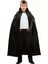 Siyah Renk Yakalı Halloween Pelerini 90 cm 3