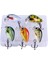 5 Adet Crankbait Lrf Balık Olta Yem Seti - Sesli Bilyalı - Kutulu - 2.7cm 1.5gr 1