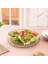 RYG7045 El Yapımı Büyük Boy Cam Salata Kasesi Şeffaf 23 cm 4