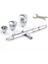 Airbrush Tabancası FE-183 ile 0,50 mm Yerçekimi Çift Eylem Airbrush Set Airbrush Tabanca Makyaj Boyama Tırnak Sanatı Dövme Iğne Ile, Plastik Damlalık Anahtarı… 1