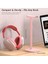 Kulaklık Tutucu, Tüm Kulak Üstü Bluetooth Kulaklıklar Için Kulaklık Standı, Ağırlıklı Tabanlı Evrensel Kulaklık Tutucu + Alüminyum Boru, Oyun Kulaklığı Tutucu, Çalışma Masası Aksesuarı (Pembe) 5