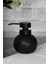 Lüks Siyah Tombul Stoneware Sınanı Sabunluk, Siyah Başlıklı Deterjanlık, Banyo Nane Mutfak Sabunluğu, Ili̇va 1