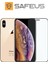 iPhone Xs Max Tam Kaplayan Toz Filtreli Parmak Izi Bırakmayan Safir Ekran Koruyucu Cam 1