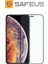 iPhone Xs Max Tam Kaplayan Toz Filtreli Parmak Izi Bırakmayan Safir Ekran Koruyucu Cam 2