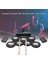 Electronic Drum Set, 7 Pads 5 Tunings 8 Demonstration Songs 3 Rhythms Portable USB Roll Up Drum Practice PAD(43X28X2.7CM) 2