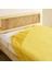 Penye Çift KIŞILIK%100 Pamuk Çarşaf Sarı 1