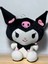 Sevgiliye Özel Sevimli Kuromi Peluş Oyuncak - Hediye Kuromi Peluş Siyah 35 cm 1