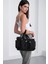 Bones Çok Gözlü El ve Omuz Çantası Siyah 3
