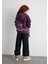 Baskılı Mor Sweatshirt 7S10154-70635 10