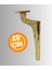 20 cm Metal Zirve Ayak Koltuk Ayağı Mobilya Ayağı Ünite Ayağı Konsol Ayağı Puf Berjer Ayağı 1