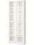 Cam kapaklı kitaplık, beyaz, 80x30x202 cm 1