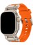 Apple Watch 11 10 46MM 9 8 7 6 Se Ultra Uyumlu 49-46-45-44-42MM Metal Pimli Tokalı Premium Silikon Kordon – Dayanıklı Spor Rubber Kayış 1
