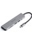 DK-AC-U31X38 USB 3.1 Type-C 6 In 1 Hdmı-Tf Sd Kart -Usb 3.0 & USB 2.0-Usb-C Pd Çevirici Hub 1