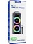 8.0"x2 Kablosuz Mifrofonlu Ledli Bluetooth Hoparlör Bts-68 4