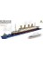 Technik Titanic Gemi Inşa Kiti, 1860 Klemensler Mikro Elmas Titanik Gemi Model Kiti, Teknoloji Yolcu Gemisi Yapı Seti, LEGO Technic ile Uyumlu 3