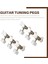 One Pair Guitar Tuning Pegs Machine Tuners White For Classic Guitar Guitar Part Accessories 3