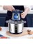 Doğrayıcı - Paslanmaz Çelik Et Işleme Makinesi - 5 Litre Multifonksiyonel Tahıl Öğütücü Buz Parçalayıcı Fındık Ezmesi Sosis Hazırlama 3