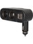 1652 12-24V Çift USB Girişli 100W 2'li Araç Çakmak Çoklayıcı 3