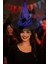 Hallowen cadı şapkası Mor DevÖrümcek Desenli 6