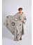 Gri- Kahverengi Sun Kimono & Pestemal Seti 1