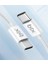 BX-UC02C 60W Type-C To Type-C Hızlı Şarj ve Data Kablosu 1.2 Metre Beyaz 2
