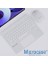 Tablet ve Telefonlar Için Türkçe Q Bluetooth Touchpad Klavye ve Mouse Set - AL3560 (Beyaz) 2